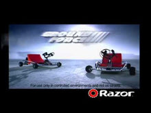 Charger et lire la vidéo dans la visionneuse de la Galerie, Razor Ground Force Electric GoKart - PICKUP ONLY