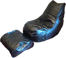Load image into Gallery viewer, Boscoman - Adult Vinyl Beanbag Lounger w/footrest Chair - (Mix Colors)

